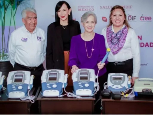 Entrega María de Villarreal prótesis y aparatos ortopédicos a pacientes de 21 municipios