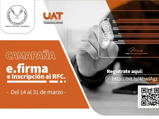Invita la UAT a la campaña de e.Firma y de inscripción al RFC
