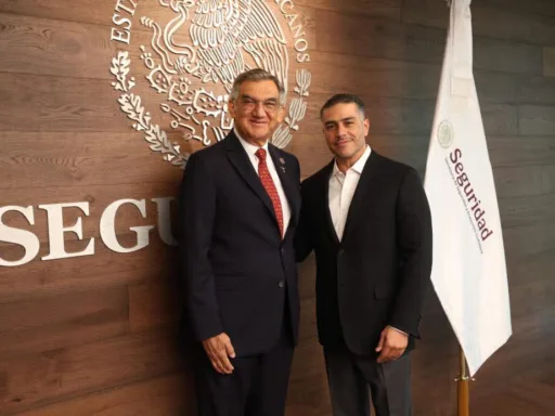 Presenta gobernador avances de seguridad en Tamaulipas a García Harfuch