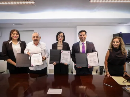 DIF Tamaulipas y Colegio de Notarios firman convenio en beneficio de las familias más vulnerables
