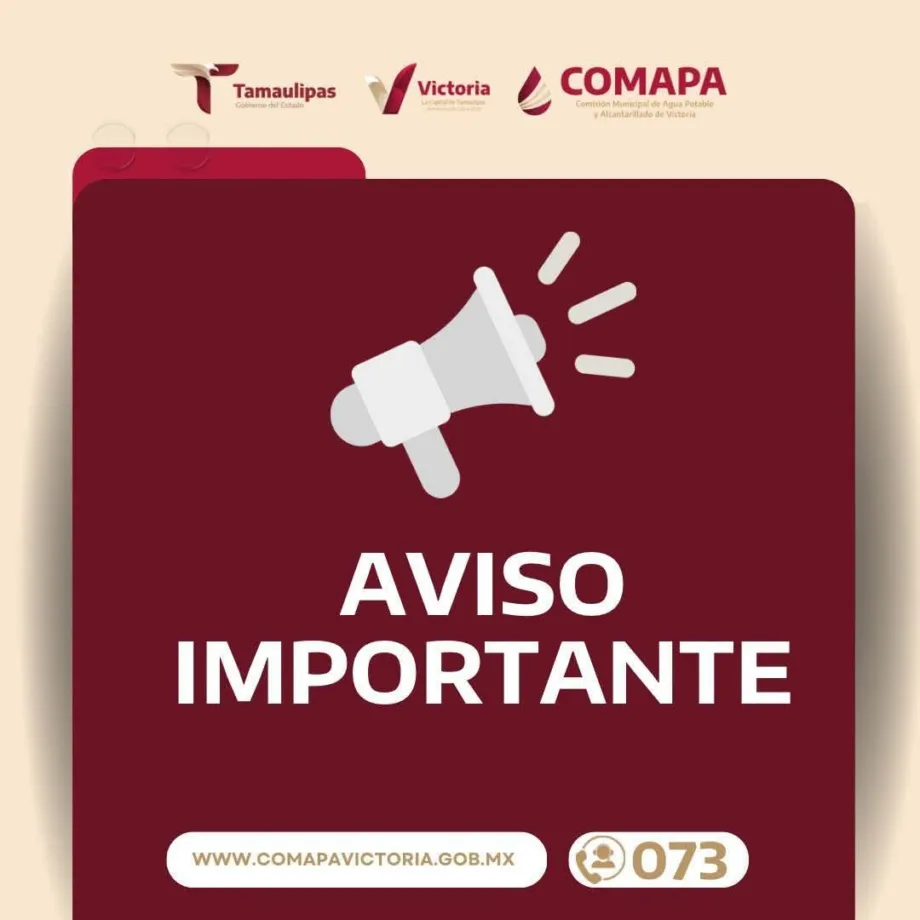 Suspensión temporal del servicio de agua en Victoria