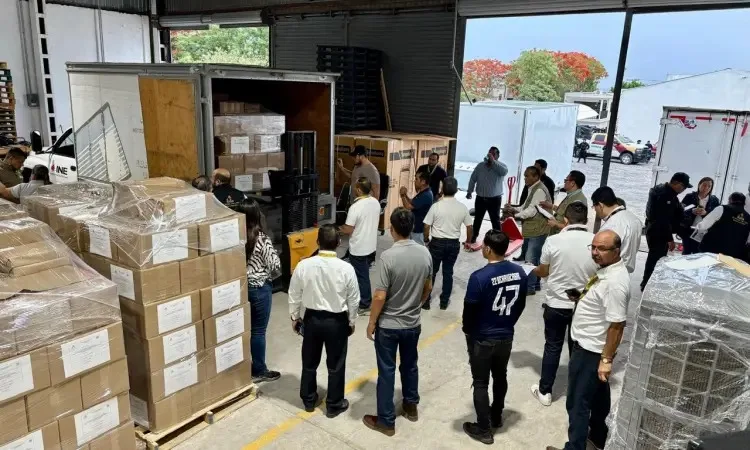Inicia la distribución de los 11.6 millones de boletas a los 43 municipios de Tamaulipas