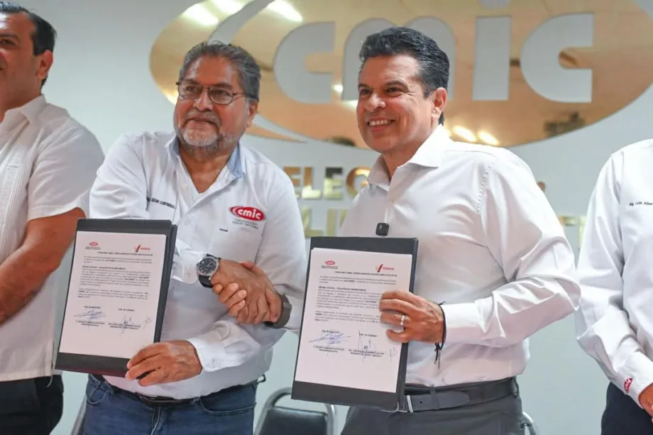 Acuerdan Municipio y CMIC construir obras de calidad