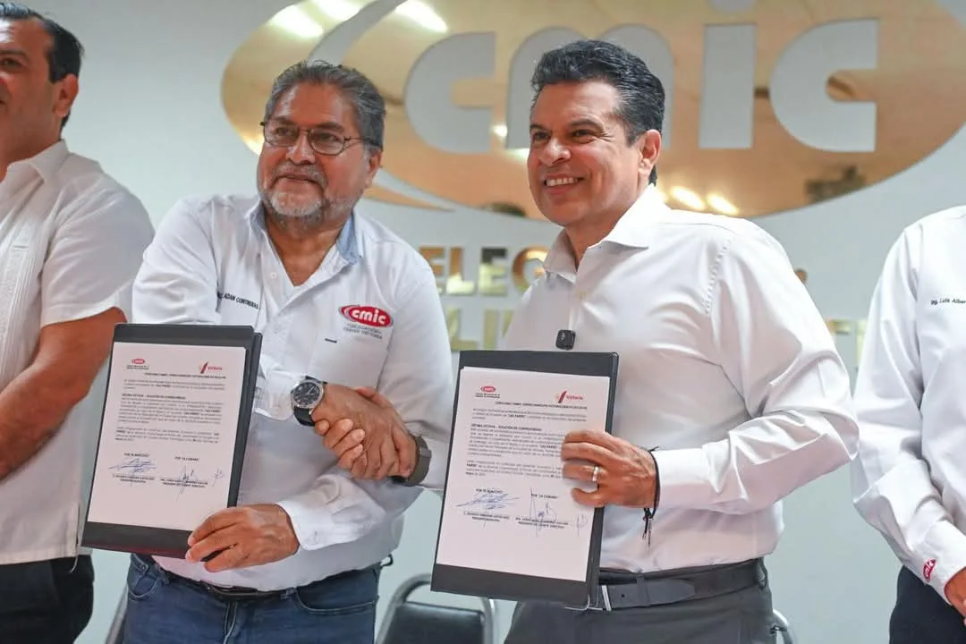 Acuerdan Municipio y CMIC construir obras de calidad