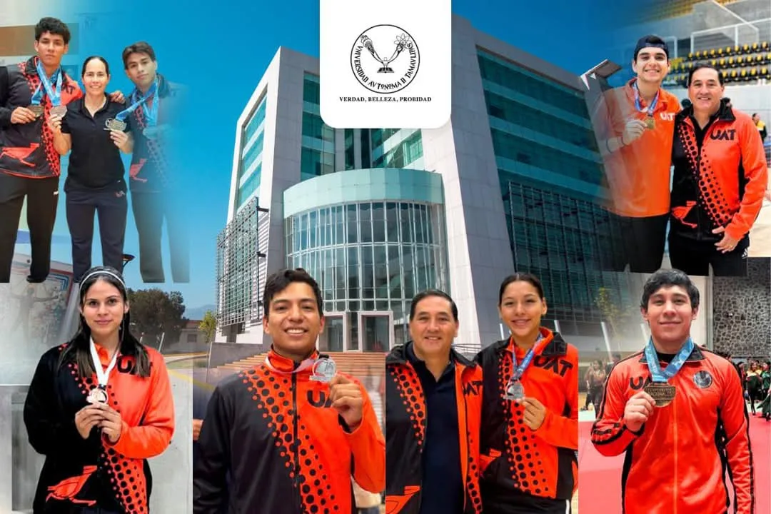 La UAT suma 12 medallas en campeonatos nacionales de ANUIES 2025