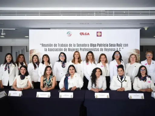 Mujeres profesionistas de Reynosa impulsoras de la paridad, destaca Olga Sosa en el Senado