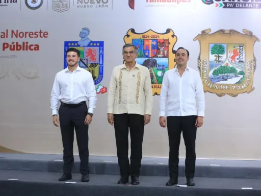 Tamaulipas, Nuevo León y Coahuila acuerdan fortalecer la seguridad fronteriza e interestatal