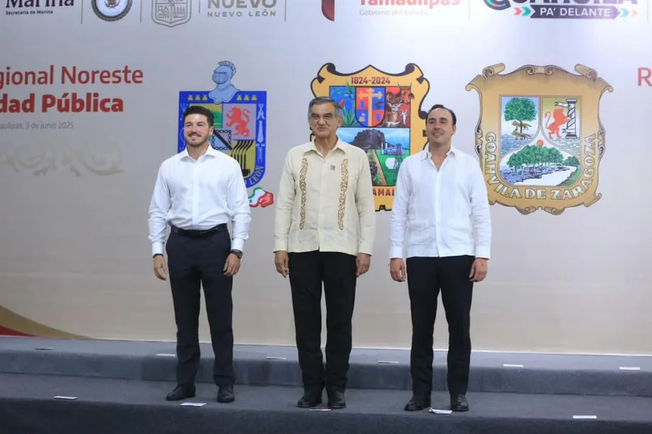 Tamaulipas, Nuevo León y Coahuila acuerdan fortalecer la seguridad fronteriza e interestatal