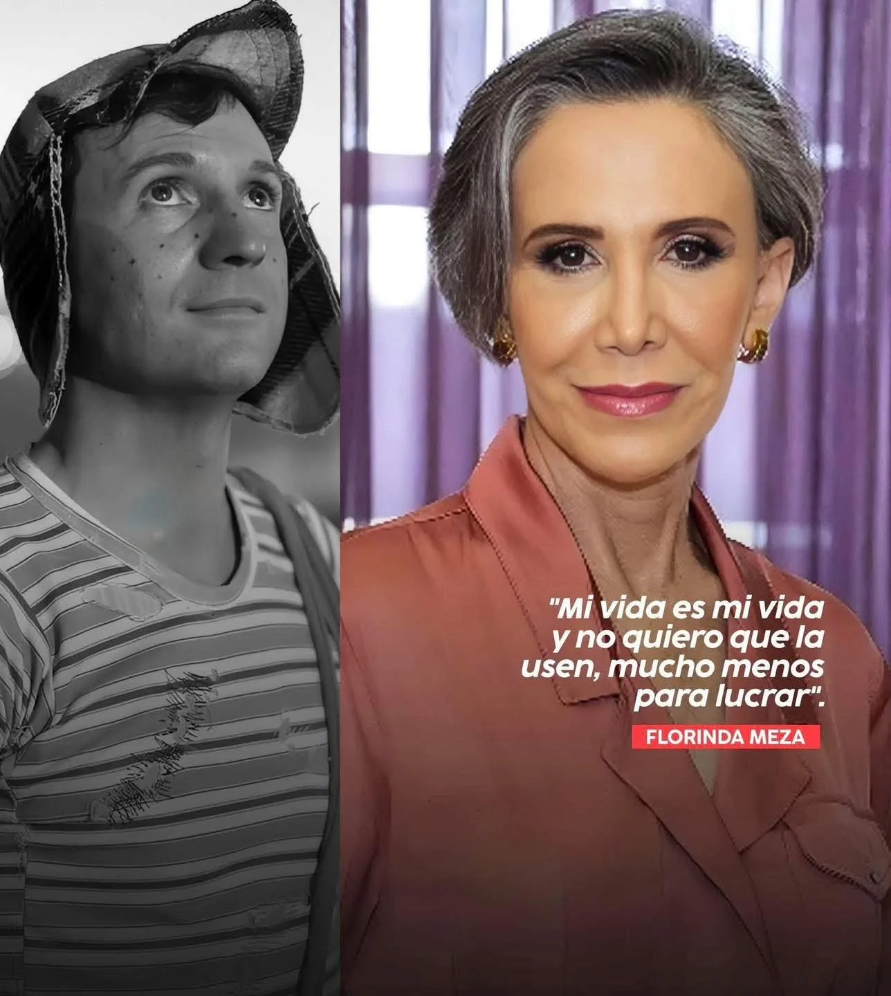Florinda Meza en Controversia por Serie sobre Chespirito