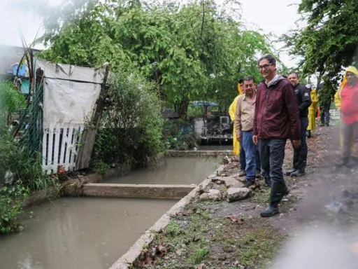 Erasmo González Supervisa Drenes Pluviales y Sistema Lagunario en Ciudad Madero