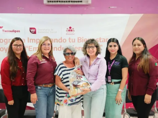 SEBIEN lleva apoyos sociales a la frontera de Tamaulipas