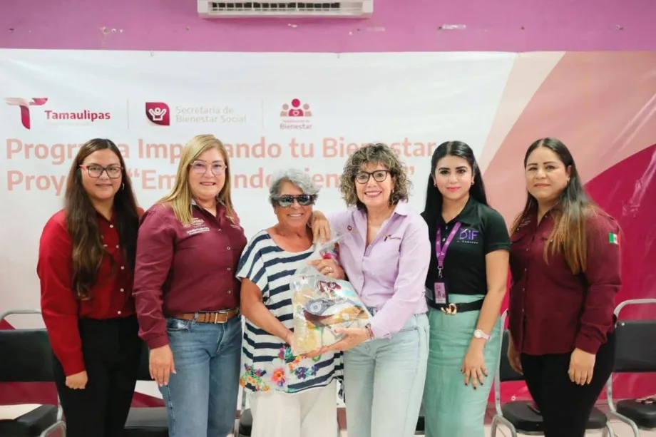 SEBIEN lleva apoyos sociales a la frontera de Tamaulipas