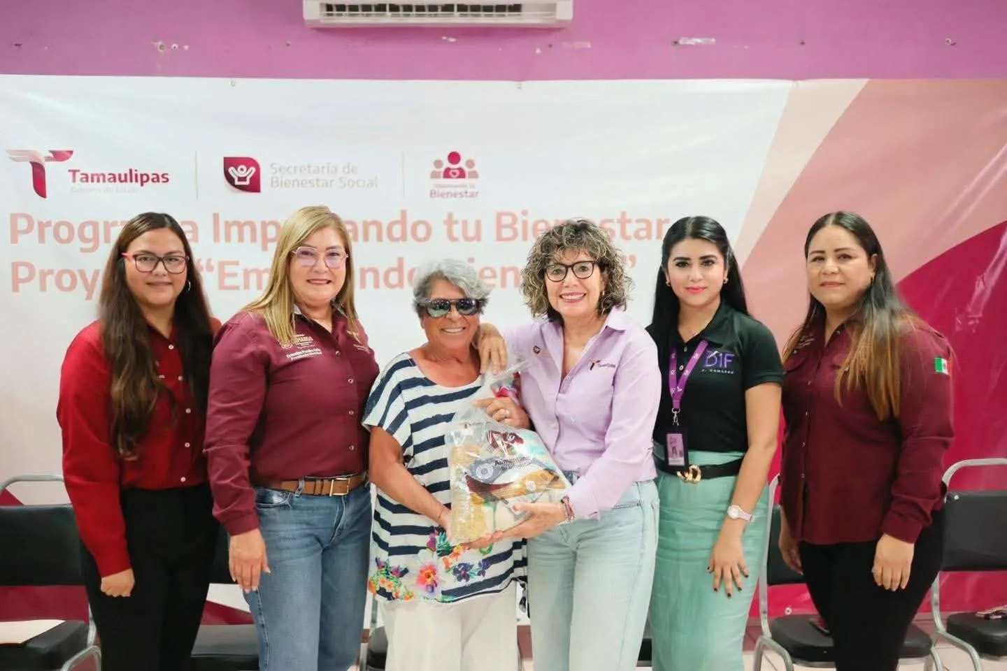 SEBIEN lleva apoyos sociales a la frontera de Tamaulipas