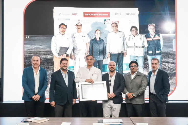 Inicio del Puerto del Norte en Matamoros se acerca