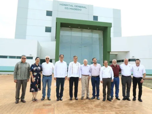 Avanza el Nuevo Hospital General de Ciudad Madero con 88% de obra terminada