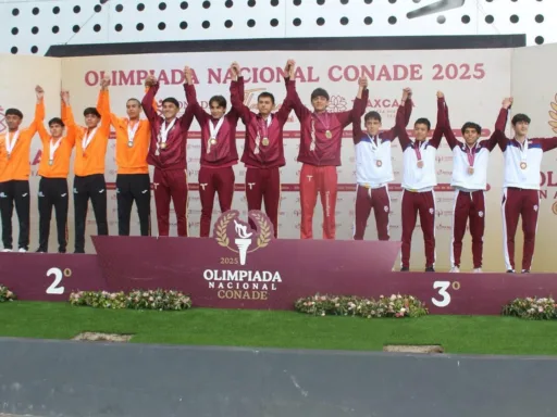 Tamaulipas rompe récord nacional en relevo combinado Sub-16 en Olimpiada 2025