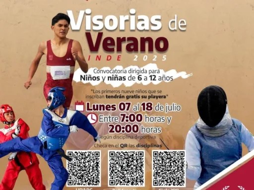 Regresa en 2025 el programa de verano “Visorias para Nuevos Talentos INDE” en Tamaulipas