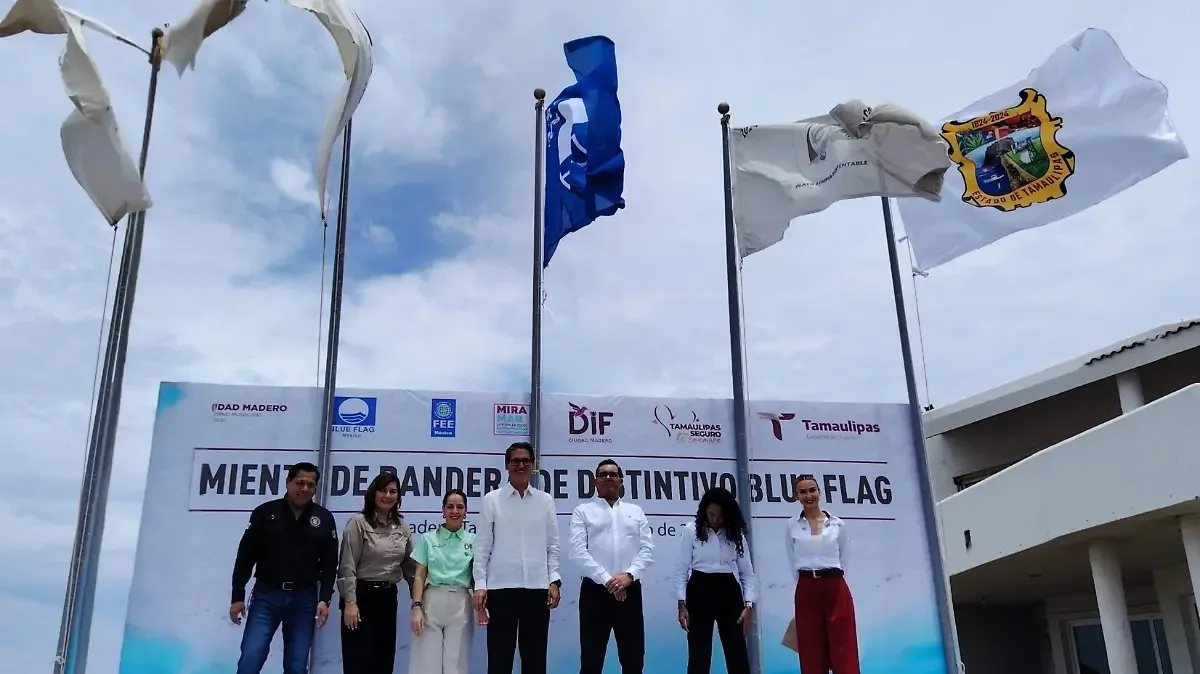 Playa Miramar en Tamaulipas renueva su certificación Blue Flag para verano 2025