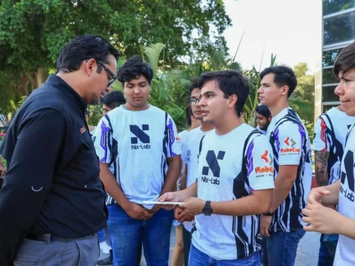 Recibe SEDENER a Nix-Lab rumbo a la RoboCup Brasil 2025