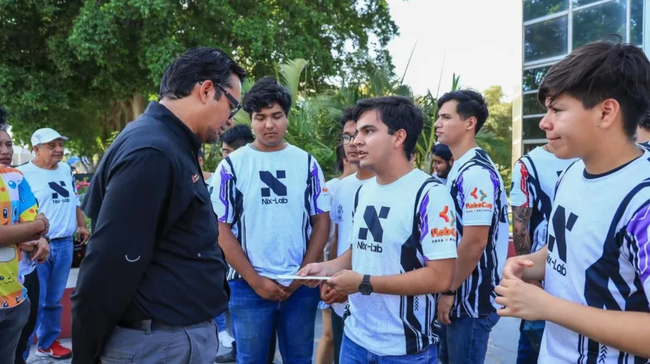 Recibe SEDENER a Nix-Lab rumbo a la RoboCup Brasil 2025