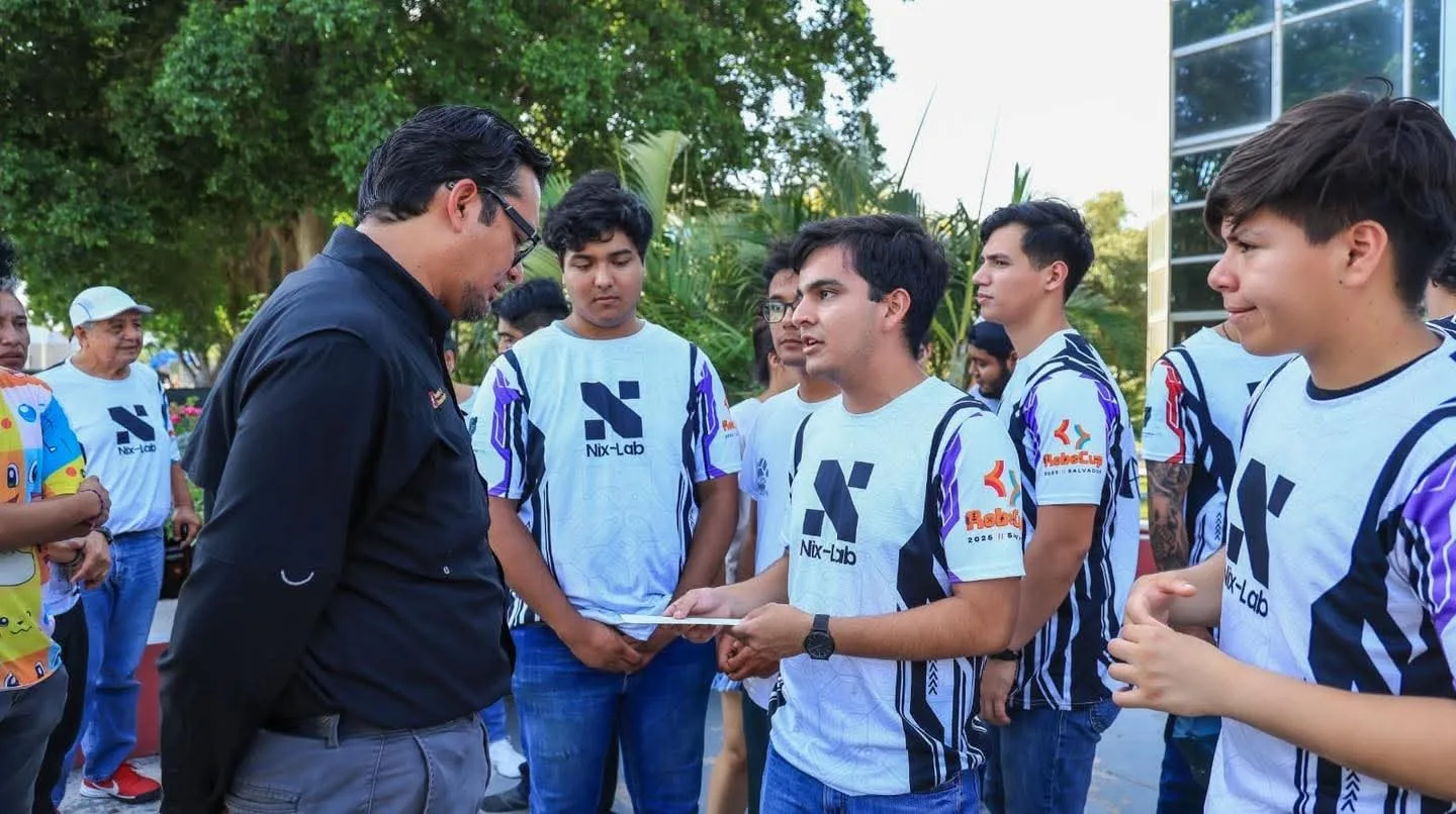 Recibe SEDENER a Nix-Lab rumbo a la RoboCup Brasil 2025