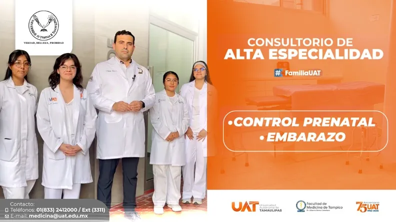 UAT ofrece consulta ginecológica gratuita para mujeres embarazadas en Tampico