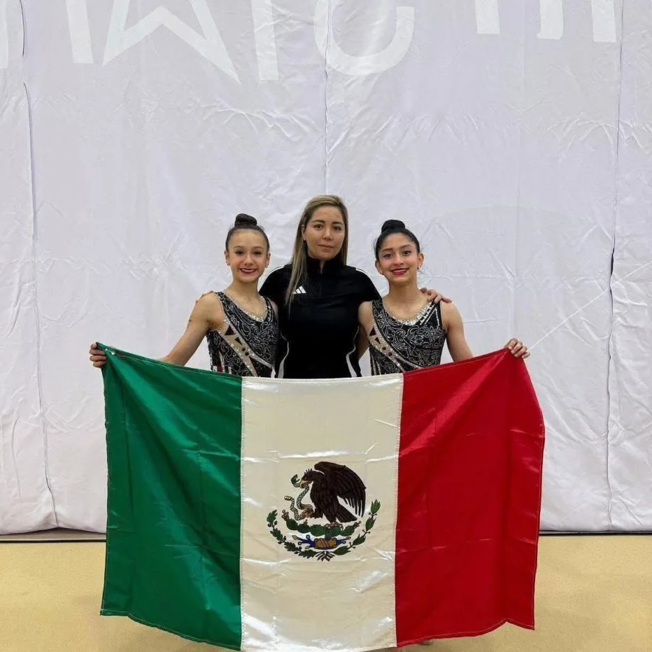 Tres gimnastas tamaulipecas destacan en los Juegos Panamericanos Junior de Asunción 2025
