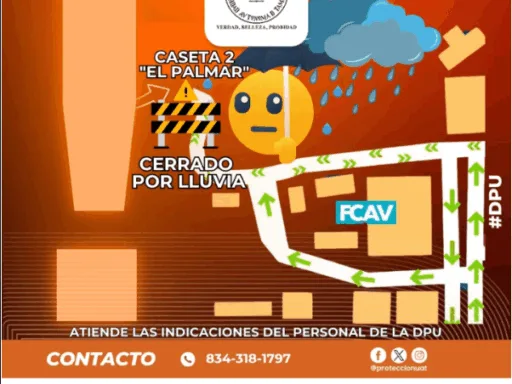 UAT extiende suspensión de actividades académicas y administrativas por clima 2025