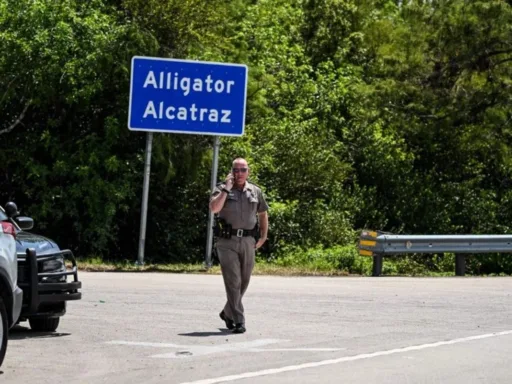 Iniciaron vuelos de deportación desde 'Alcatraz de los Caimanes' en Florida, 2025