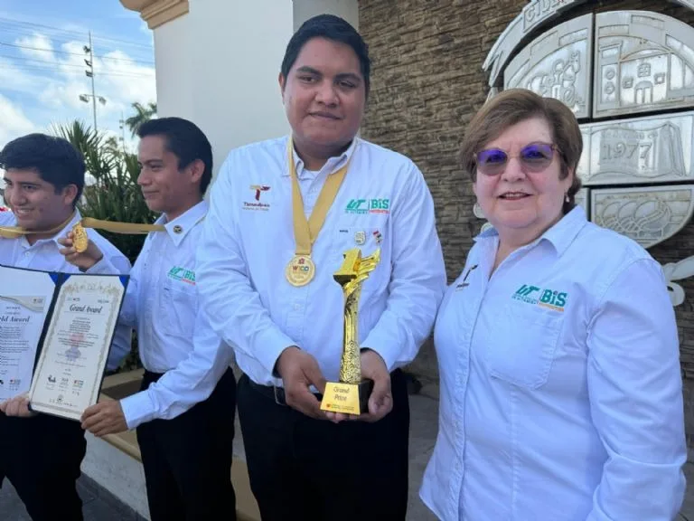Jóvenes de Tamaulipas ganan oro en Corea con innovadora app KID IA
