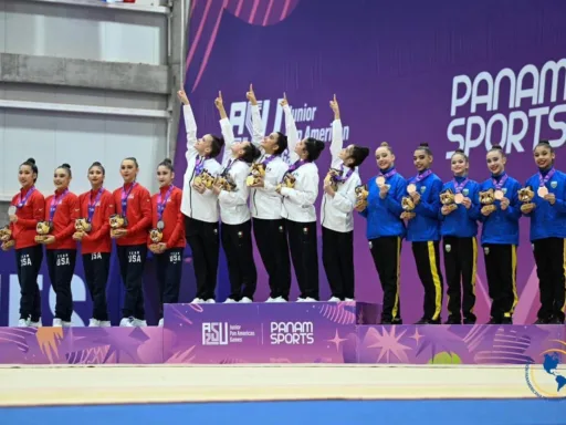 Gimnastas tamaulipecas logran 2 oros y 1 plata en Panamericanos 2025