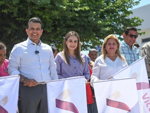 Lalo Gattás inicia obra de agua en Héroe de Nacozari, Victoria