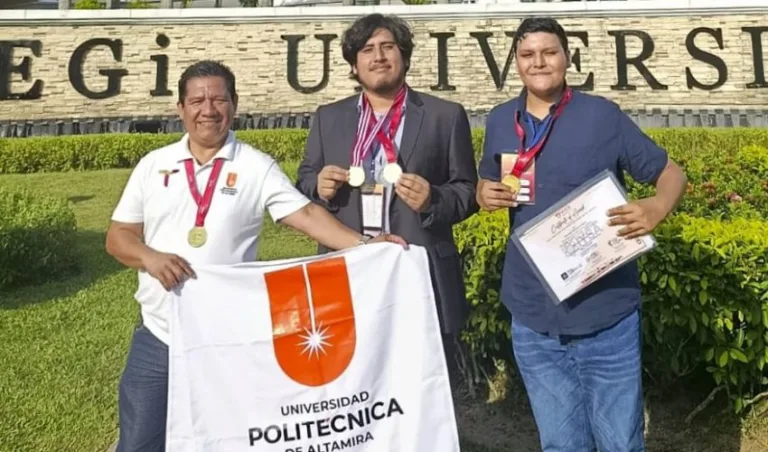 Estudiantes de Altamira ganan oro en WICE 2025 en Malasia