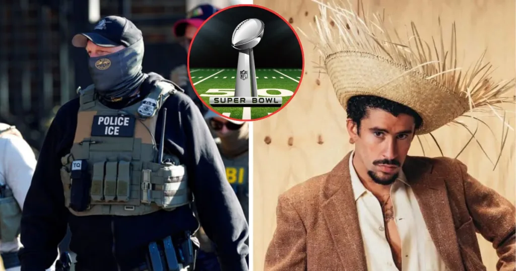 Trump desplegará agentes del ICE en el Super Bowl con Bad Bunny