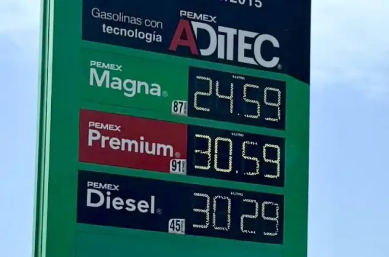 Se encarece la gasolina y el diésel en Tamaulipas; en municipios ya rebasan los 29 pesos por litro